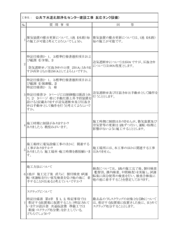 公共下水道北部浄化センター建設工事（反応タンク設備）