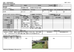 緯度 経度 路下条件 代替路の有無 緊急輸送道路 占用物件