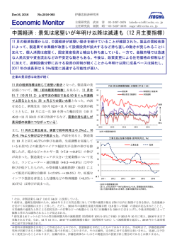 Economic Monitor