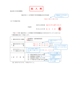 記 入 例