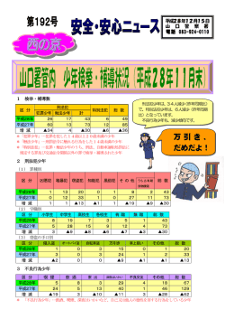 万引き、 だめだよ！