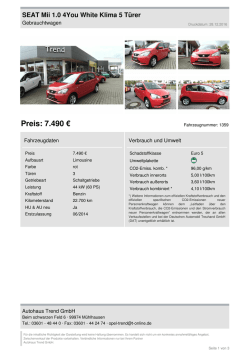 Inserat drucken - opel