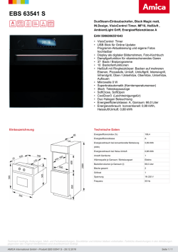 EBS 63541 S - Amica International GmbH