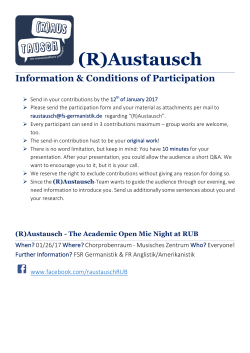 (R)Austausch