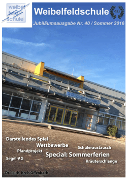Heft 40 (Sommer 2016)