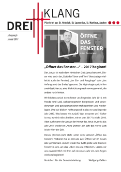 DreiKlang Januar 2017