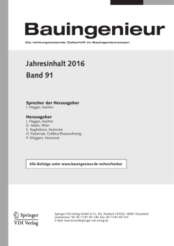 Jahresinhalt 2016