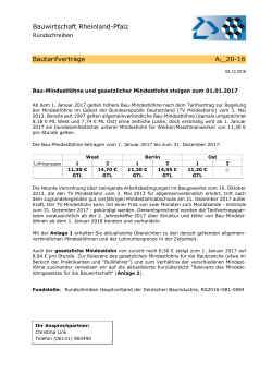 Bautarifverträge A1_20-16 Bauwirtschaft Rheinland