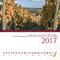 Wein-Kultour - Felsengartenkellerei Besigheim eG