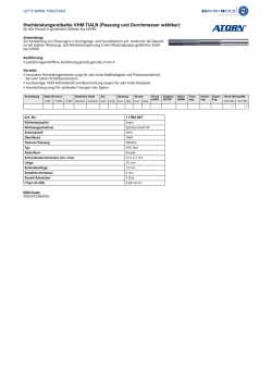 Hochleistungsreibahle VHM TiALN (Passung und Durchmesser