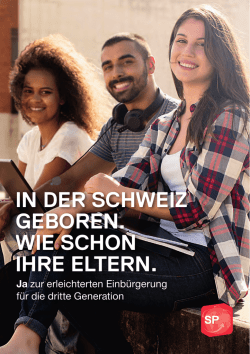 in der schweiz geboren. wie schon ihre eltern.