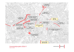 Innenstadtprojekte 2016 ff