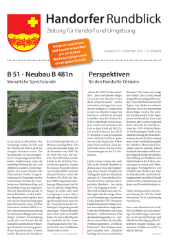 HandorferRundblick - CDU Ortsunion Handorf