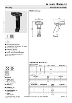 IT 1300 - Leuze electronic