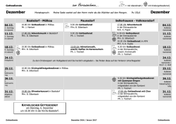 Gottesdienste