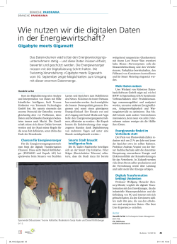 Artikel im Printlayout  - bulletin