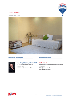 Haus in Graz Steiermark , Immobilie Nr 1606/12746