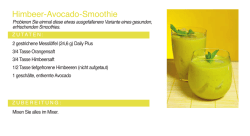 Himbeer-Avocado-Smoothie
