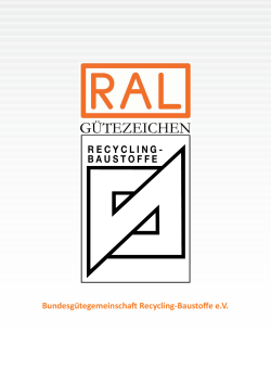 Unsere Broschüre - Bundesgütegemeinschaft Recycling