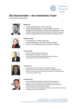 Dozierendenliste