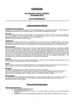 Infoblatt - Kinder- und Jugendf&ouml;rderung Alsbach