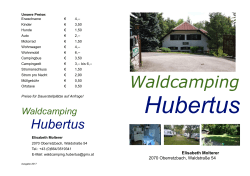 Waldcamping Hubertus