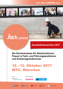 12. - 13. Oktober 2017 MTC, München