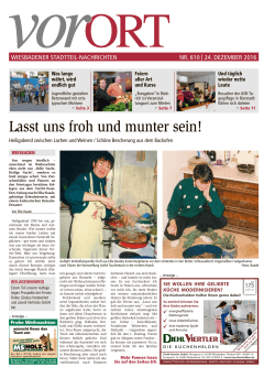 vorOrt vom 24.12.2016 - Rhein Main Wochenblatt
