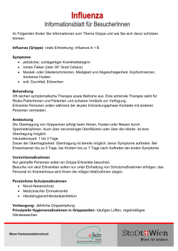 Influenza - Wiener Krankenanstaltenverbund