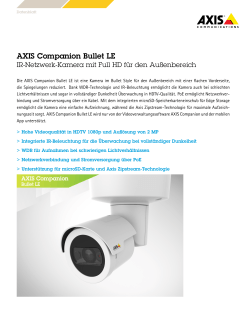 AXIS Companion Bullet LE