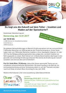 Handzettel zum Abendvortrag am 12.01.2017, Professor Dr