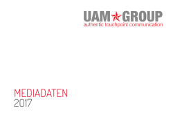 Mediadaten - UAM Group