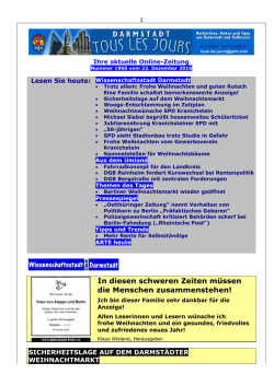 In diesen schweren Zeiten m&uuml;ssen die Menschen zusammenstehen!