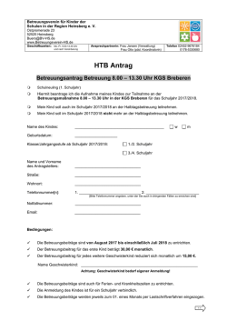 HTB Breberen - Betreuungsverein Heinsberg