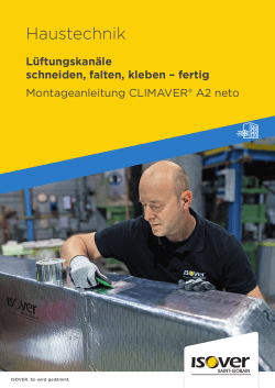 Haustechnik - Technische Isolierung