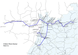 S-Bahn Rhein-Neckar Netz 6 a - zum Rheinland