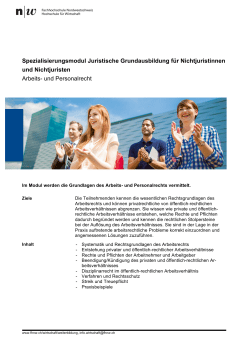 und Personalrecht