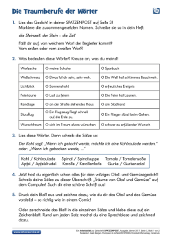 Die Traumberufe der W&ouml;rter