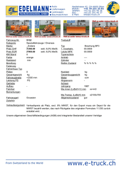 Fahrzeug-Nr. 5132 Treibstoff Kategorie Spezialfahrzeuge / Diverses