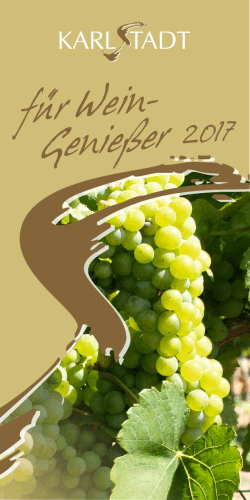 für Wein- Genießer 2017