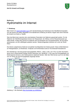 Bedienungsanleitung Hydrometrie