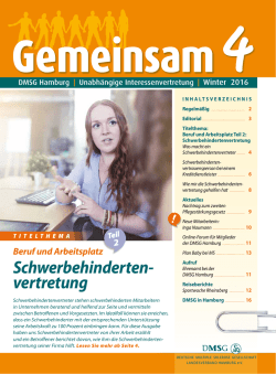 informieren - DMSG Hamburg