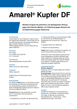 Amarel® Kupfer DF - Stähler Suisse SA