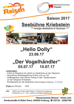 2017 Kriebstein - Sonnenschein Reisen Freiberg
