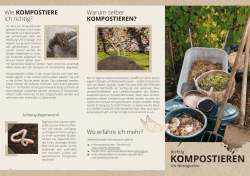 Info Richtig kompostieren