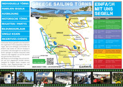 einfach mit uns segeln greece sailing torns
