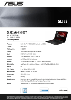 GL552 - Studentbook