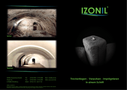 IZONIL FLYER PRODUKTVORSTELLUNG