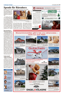 Gutschein - Camberger Anzeiger