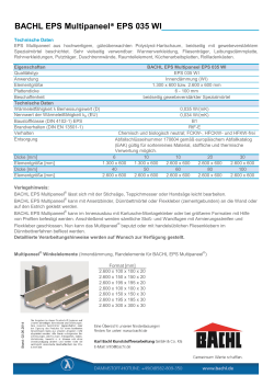 BACHL EPS Multipaneel® EPS 035 WI